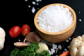 garlic mix spicy for cooking - Thailand food