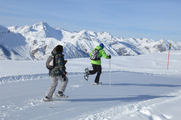 promenade en raquettes