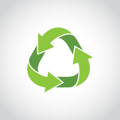 recycling vector icon