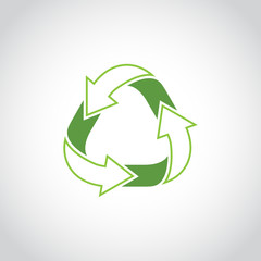 recycling vector icon
