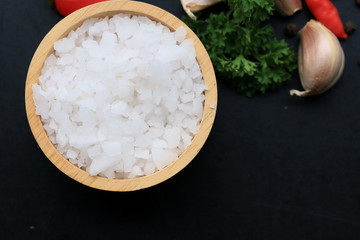 garlic mix spicy for cooking - Thailand food