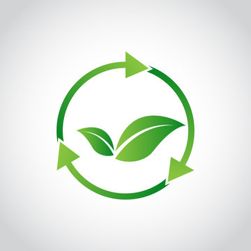recycling vector icon
