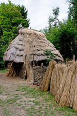 medieval hut