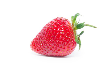 strawberry isolated over white