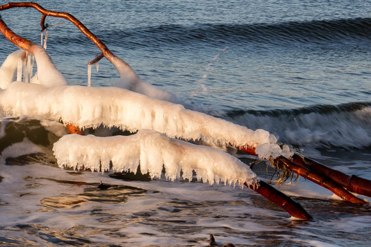 eis am meer