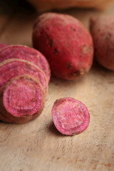 fresh yam sweet red