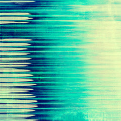 Old designed texture as abstract grunge background. With different color patterns: yellow (beige); green; blue; cyan