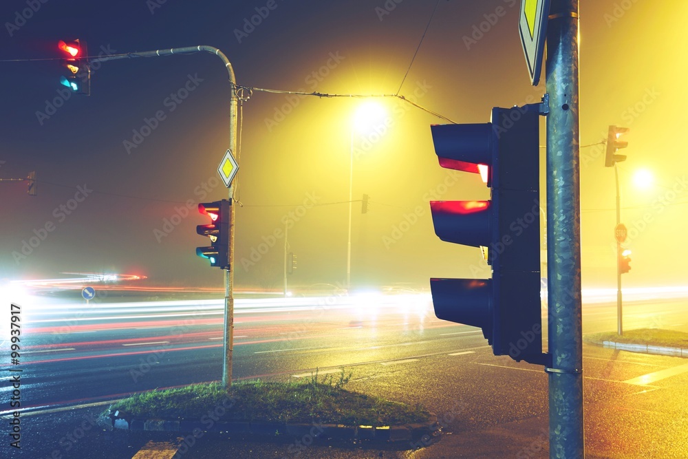 Poster Traffic lights