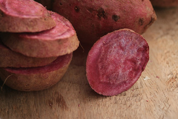 fresh yam sweet red