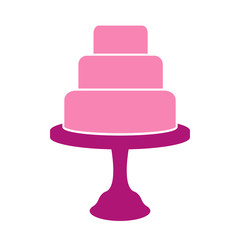Tiered cake label