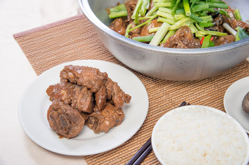 Chinese New Year's dinner Shaoxing spring chicken