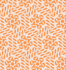 geometric Orange pattern