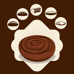 Bread and bakery design 