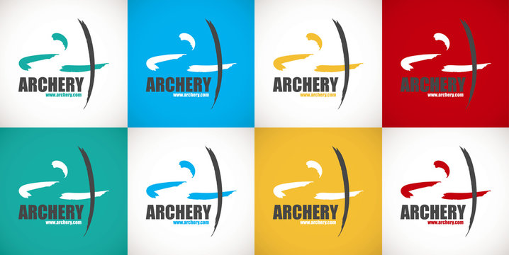 logo tir a l'arc design