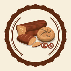 Bread and bakery design 