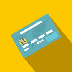 Credit card flat icon