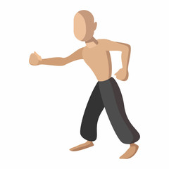 Circus athlete cartoon