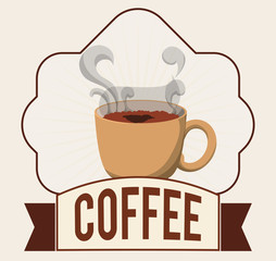 Coffee icon design 