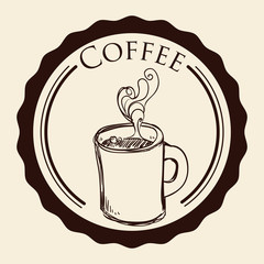 Coffee icon design 