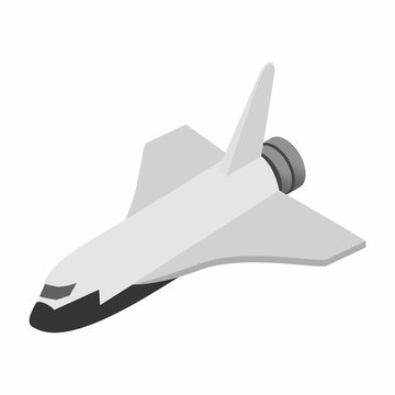 Spaceship 3d Isometric Icon