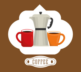 Coffee icon design 