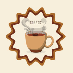 Coffee icon design 