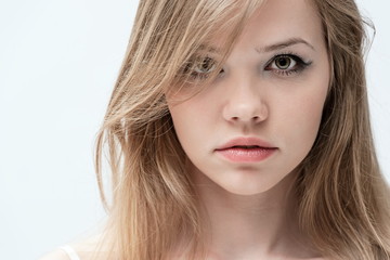 Portrait of a young girl