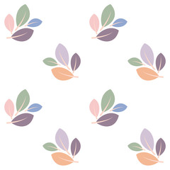 leaves pattern seamless