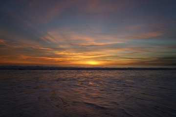 Fototapeta premium Santa Monica Sunset