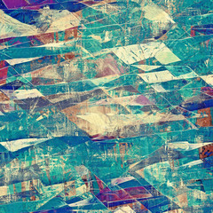 Grunge colorful texture for retro background. With different color patterns: brown; blue; cyan; purple (violet)