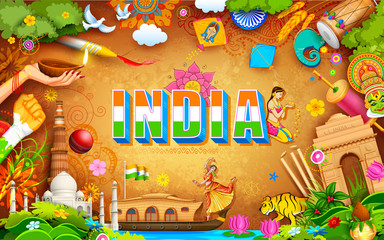 Incredible India background