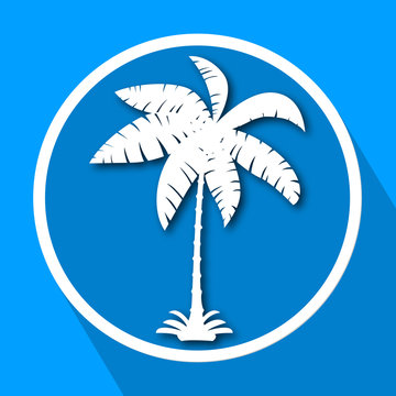 Icon of a palm tree