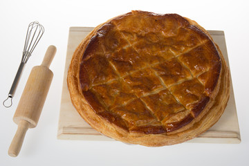 Epiphany Twelfth Night Cake, Almond Galette des Rois,