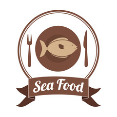 sea food fish design 