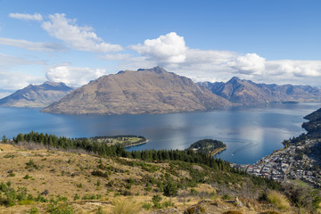 View from Queenstown Hill, New Zealand