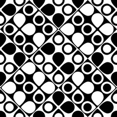 Seamless Curved Shape Pattern