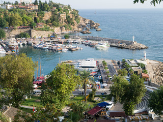 Fototapeta premium Jachthafen Antalya