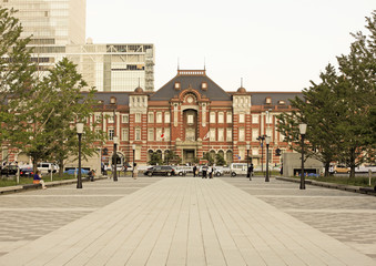 Naklejka premium Tokyo station