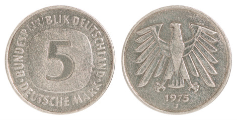 Deutsch Mark coin