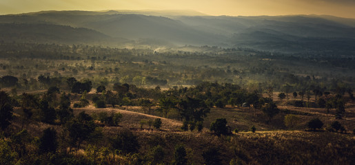 Beautiful landscape of mountain