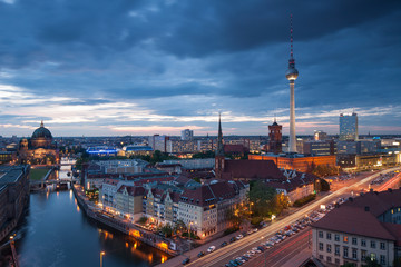 Fototapeta na wymiar Berlin skyline