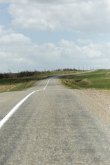 Fototapeta premium asphalt road