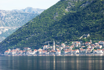Fototapeta premium View of Perast, Montenegro