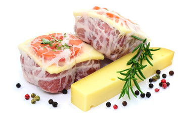 Käse Fleischgericht