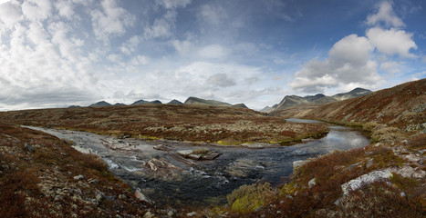 Norway rondane landscape