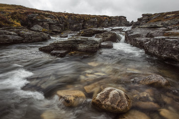 Norway-rondane waterfall