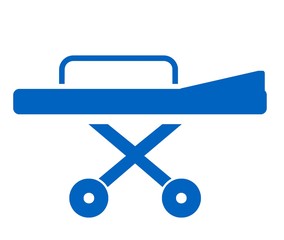 Brancard bleu