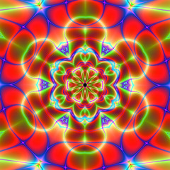 Azulejo (Zellige) majolica mosaic arabesque. Geometric patterns glazed tiles. High resolution detailed graphic pattern illustration for terracotta tile covered with an opaque glazing