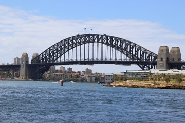 Fototapeta na wymiar Harbour Bridge, Sydney, Australien, 2015