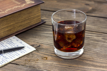 whiskey and camera